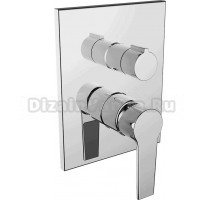 Встраиваемый смеситель для душа и ванны Clever Artic Xtreme 61229 С ВНУТРЕННЕЙ ЧАСТЬЮ