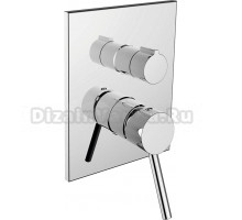 Встраиваемый смеситель для душа и ванны Clever Caiman Urban 61232 С ВНУТРЕННЕЙ ЧАСТЬЮ