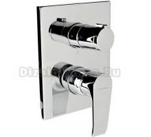 Встраиваемый смеситель для душа и ванны Clever Paula 98747 С ВНУТРЕННЕЙ ЧАСТЬЮ