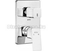 Встраиваемый смеситель для душа и ванны E.C.A. Tiera 102167305EX-K С ВНУТРЕННЕЙ ЧАСТЬЮ