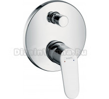 Встраиваемый смеситель для душа и ванны Hansgrohe Focus E2 31945000 С ВНУТРЕННЕЙ ЧАСТЬЮ