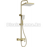 Душевая стойка BELZ B658 B24658-5 матовое золото