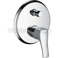 Встраиваемый смеситель для душа и ванны Hansgrohe Metris classic 31485000 С ВНУТРЕННЕЙ ЧАСТЬЮ