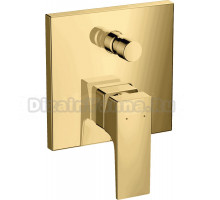Встраиваемый смеситель для душа и ванны Hansgrohe Metropol 32546990 С ВНУТРЕННЕЙ ЧАСТЬЮ, полированное золото