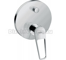 Встраиваемый смеситель для душа и ванны Hansgrohe PuraVida 15447000 С ВНУТРЕННЕЙ ЧАСТЬЮ