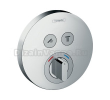 Встраиваемый смеситель для душа и ванны Hansgrohe ShowerSelect S 15748000 С ВНУТРЕННЕЙ ЧАСТЬЮ, хром