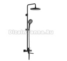 Душевая стойка BELZ B813 B24813-7 матовая черная