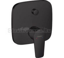 Встраиваемый смеситель для душа и ванны Hansgrohe Talis E 71745670 С ВНУТРЕННЕЙ ЧАСТЬЮ, матовый черный