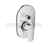 Встраиваемый смеситель для душа и ванны Hansgrohe Vernis Blend 71449000 С ВНУТРЕННЕЙ ЧАСТЬЮ, хром