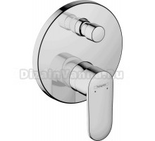 Встраиваемый смеситель для душа и ванны Hansgrohe Vernis Blend 71466000 С ВНУТРЕННЕЙ ЧАСТЬЮ, хром