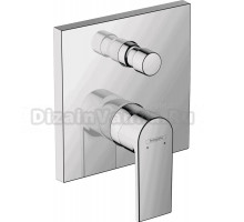 Встраиваемый смеситель для душа и ванны Hansgrohe Vernis Shape 71468000 С ВНУТРЕННЕЙ ЧАСТЬЮ, хром