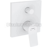 Встраиваемый смеситель для душа и ванны Hansgrohe Vivenis 75415700 С ВНУТРЕННЕЙ ЧАСТЬЮ, матовый белый