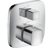 Термостатический смеситель встраиваемый Hansgrohe PuraVida 15775000 С ВНУТРЕННЕЙ ЧАСТЬЮ, хром
