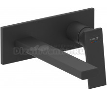 Смеситель для раковины Kludi Decus 542443975 С ВНУТРЕННЕЙ ЧАСТЬЮ, черный матовый