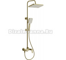 Душевая стойка BELZ B715 B24715-5 матовое золото
