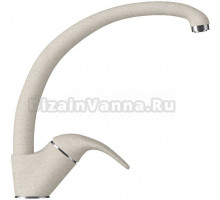 Смеситель для кухни Polygran Высокий 964488 кремовый