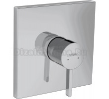 Встраиваемый смеситель для душа и ванны Hansgrohe Finoris 76615000 С ВНУТРЕННЕЙ ЧАСТЬЮ, хром