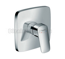 Встраиваемый смеситель для душа и ванны Hansgrohe Logis 71605000 С ВНУТРЕННЕЙ ЧАСТЬЮ, хром