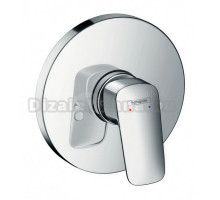 Встраиваемый смеситель для душа и ванны Hansgrohe Logis 71606000 С ВНУТРЕННЕЙ ЧАСТЬЮ, хром