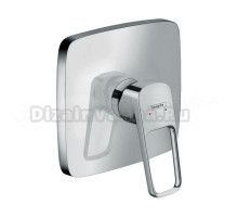 Встраиваемый смеситель для душа и ванны Hansgrohe Logis Loop 71267000 С ВНУТРЕННЕЙ ЧАСТЬЮ, хром
