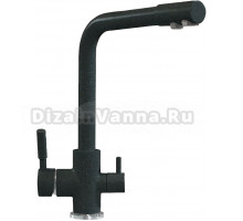 Смеситель для кухни Polygran Высокий Дуо 964563 космос