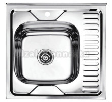 Мойка кухонная Ledeme L96060-L хром