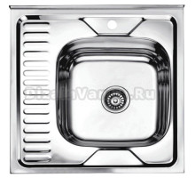 Мойка кухонная Ledeme L96060-R хром