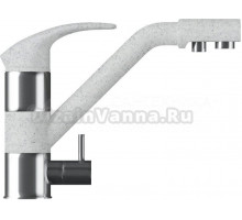Смеситель для кухни Polygran Дуо 964495 светло-серый