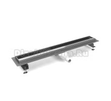 Душевой трап (лоток) NEW TRENDY Vimo OL-0040 90 см, решетка хром, с сифоном, под плитку