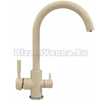 Смеситель для кухни Polygran Элара Дуо 627710 опал