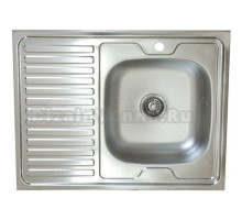 Мойка кухонная Ledeme L98060-R хром