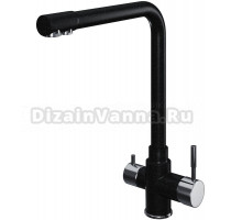Смеситель для кухни Polygran Вега 10072016 черный