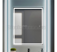 Зеркало Silver Mirrors Ливия 80х100, с подсветкой, с бесконтактным сенсором