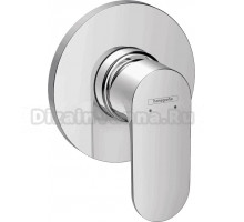 Встраиваемый смеситель для душа и ванны Hansgrohe Rebris S 72649000 С ВНУТРЕННЕЙ ЧАСТЬЮ, хром