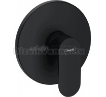 Встраиваемый смеситель для душа и ванны Hansgrohe Rebris S 72667670 С ВНУТРЕННЕЙ ЧАСТЬЮ, матовый черный
