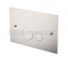 Кнопка смыва для унитаза Boheme 648-NB латунь, цвет nickel brush