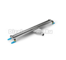 Душевой трап (лоток) NEW TRENDY Visio Slim OL-0086 60 см, решетка нержавеющая сталь, с сифоном