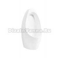 Писсуар подвесной GID Publico Q9501 глянцевый белый, с сифоном, безободковый