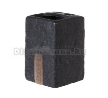 Стакан для зубных щеток Рыжий кот Bath 217338 серый