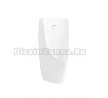 Писсуар подвесной GID Publico Q9506 сенсорный, глянцевый белый, безободковый, со смывным механизмом