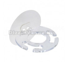 Держатель для зубных щеток Рыжий кот TBH-02 настенный, белый, пластиковый