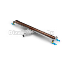 Душевой трап (лоток) NEW TRENDY Visio Slim OL-0097 70 см, решетка брашированная медь, с сифоном