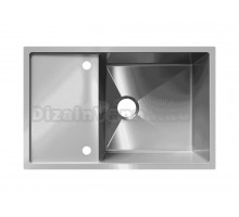 Комплект Ulgran STEEL US 780-001 с коландером, брашированная сталь