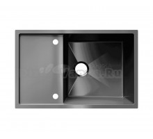 Комплект Ulgran STEEL US 780-002 с коландером, черная брашированная сталь