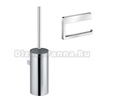 Набор Держатель Keuco Collection Moll 12762, хром + Ершик 12769, хром, антрацит
