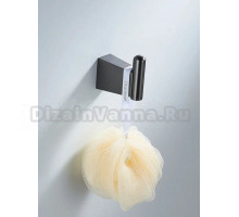 Крючок для ванной комнаты Shevanik SG5711T, оружейная сталь