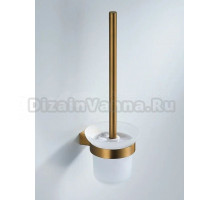 Ершик для унитаза Shevanik SG5700G, золотой сатин