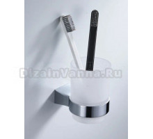 Стакан для зубных щеток / стакан для ванной комнаты Shevanik SG5712, хром