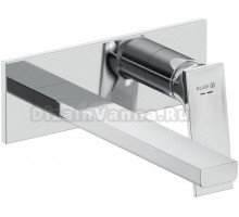 Смеситель для раковины Kludi Decus 542450575 С ВНУТРЕННЕЙ ЧАСТЬЮ, хром