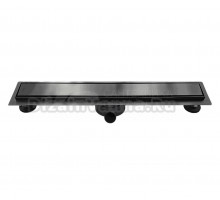 Душевой трап (лоток) AltroBagno Livello AltroBagnoLivello071239GM 60 см, решетка оружейная сталь, с сифоном, под плитку